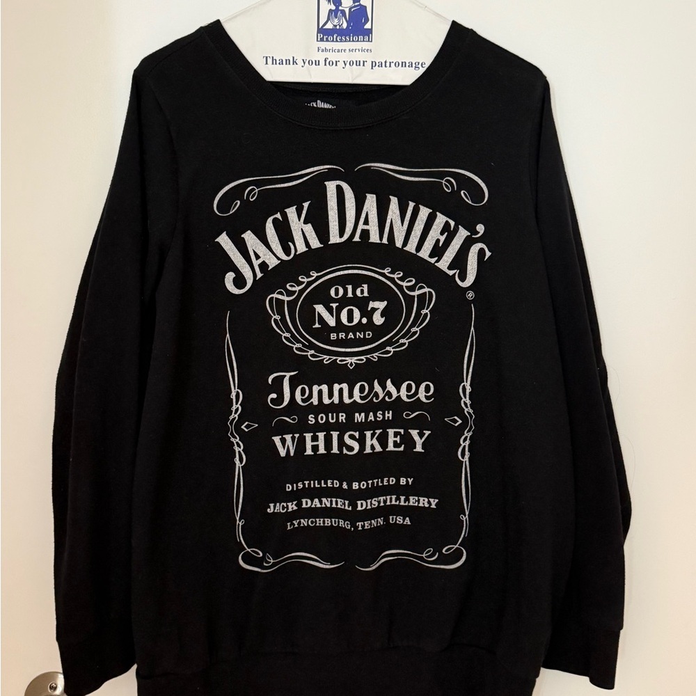 Torrid Jack Daniels Black Crewneck Sweater